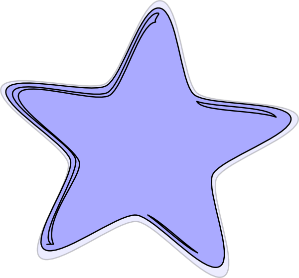 Blue Star Clip Art at Clker.com - vector clip art online, royalty free ...