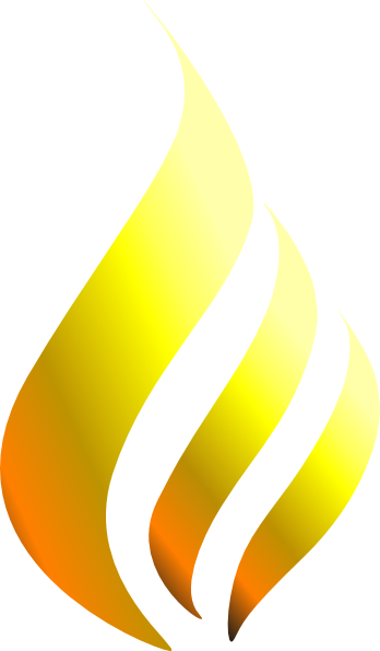 Yellow Flame Clip Art at Clker.com - vector clip art online, royalty