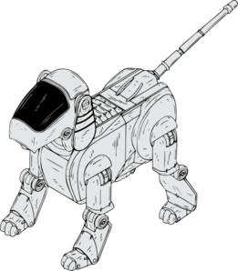 Robot Dog Clip Art