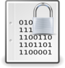 Locked Document Icon Clip Art