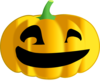 Halloween Pumpkin Dark Clip Art