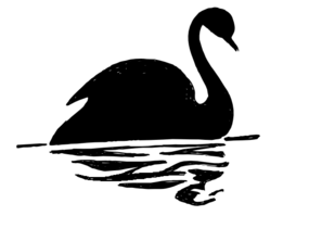 Swan Silhouette Clip Art