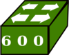 Switch Cx600 30 X 30 Final Okupa Verde Clip Art
