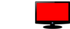 Computer Monitor - Red Clip Art