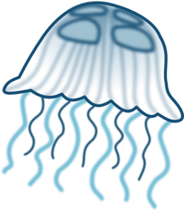 Jellyfish Clip Art at Clker.com - vector clip art online, royalty free