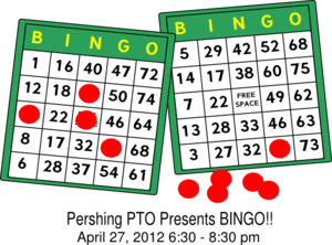 Pershing Bingo Clip Art