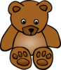 Baby Brown Bear1 Clip Art