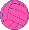 Volleyball Clip Art at Clker.com - vector clip art online, royalty free ...