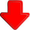 Red-arrow-down Clip Art