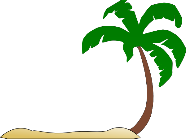 Beach Palm Tree Clip Art Clip Art at Clker.com - vector clip art online