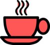 Red Tea Cup Clip Art
