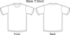 T Shirt Template Clip Art at Clker.com - vector clip art online ...
