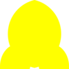 Yellow Rocket Clip Art