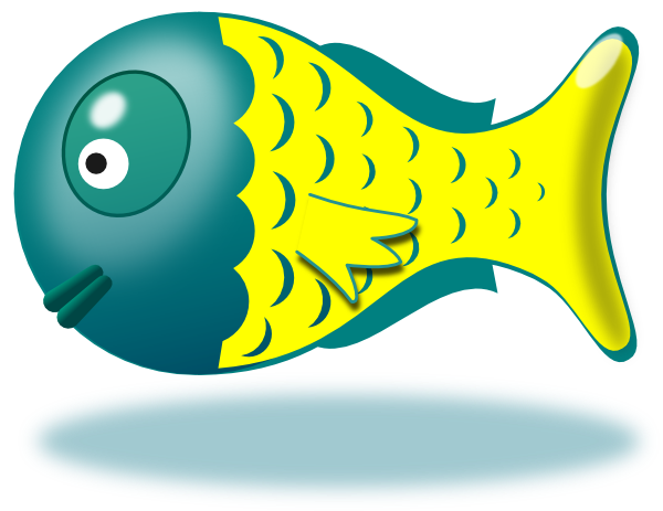 Cartoon Baby Fish Clip Art at Clker.com - vector clip art online