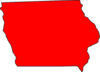 Iowa Red Clip Art