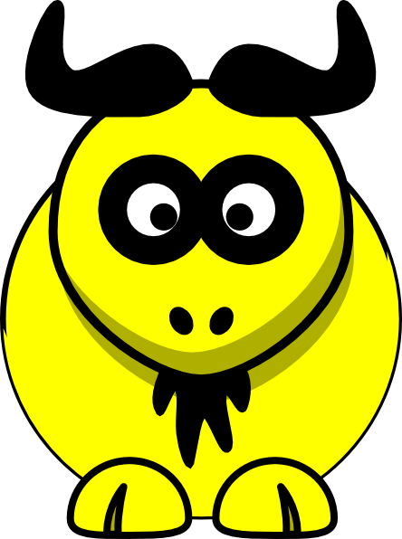 Yellow Ox Clip Art at Clker.com - vector clip art online, royalty free