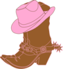 Cowgirl Boots Clip Art at Clker.com - vector clip art online, royalty ...