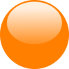 Bubble Orange Clip Art