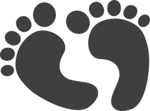 Baby Feet Clip Art at Clker.com - vector clip art online, royalty free