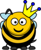 Cartoon Queen Bee Clip Art