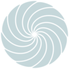 Pale Blue Spiral Clip Art