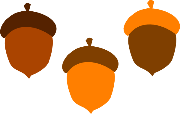 Acorns Clip Art at Clker.com - vector clip art online, royalty free