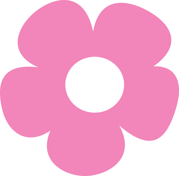 Simple Flower Rosa Clip Art at Clker.com - vector clip art online ...