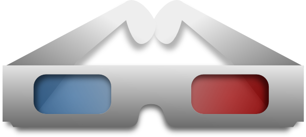 3d Movie Glasses Clip Art at Clker.com - vector clip art online