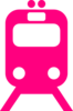 Red Train - Public Service Clip Art