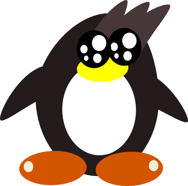 Penguin Clip Art at Clker.com - vector clip art online, royalty free ...