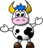 Baby Cow  Clip Art