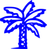 Blue Tree Clip Art