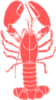 Coral Lobster Clip Art