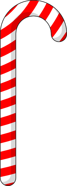 Candy Cane Christmas Clip Art at Clker.com - vector clip art online