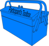 Toolbox-participant-lt Blue 2 Clip Art