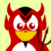 Devil Penguin Clip Art