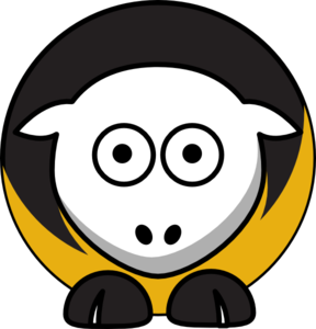 Sheep - Missouri Tigers - Team Colors - College Football Clip Art