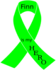 Lymphoma Awareness Ribbon Clip Art