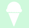 Mint Ice Cream Cone Clip Art