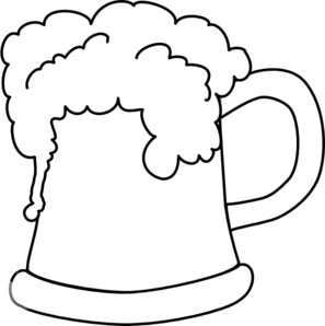 Beer Mug Outline Clip Art