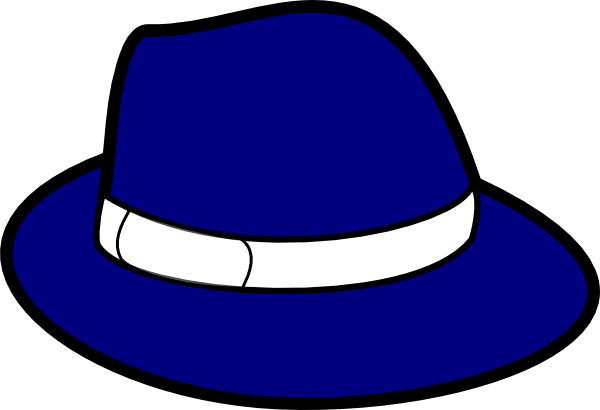 Blue Hat Clip Art at Clker.com - vector clip art online, royalty free ...