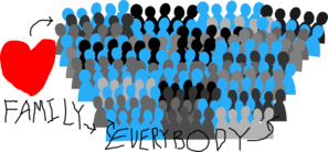 Crowd Family Clip Art