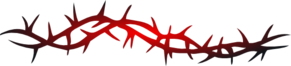 Refugio Barbed Wire Red Clip Art
