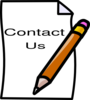 Contact Us Clip Art