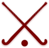 Field Hockey Sticks Clip Art