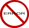 No Error Sign Clip Art
