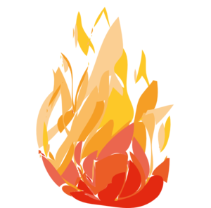 Flame Flame One Clip Art