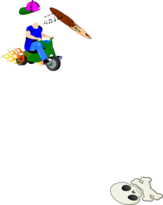Boy Humming Clip Art