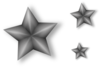 Metal Stars Clip Art