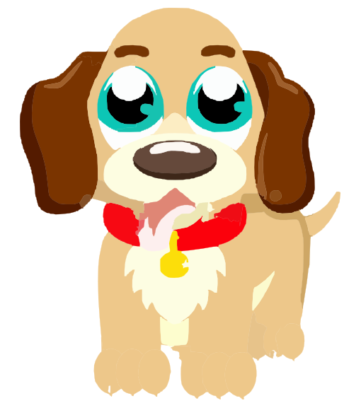 Cute Puppy Cartoon Clip Art at vector clip art